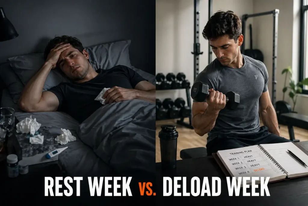 Deload week vs. rest week