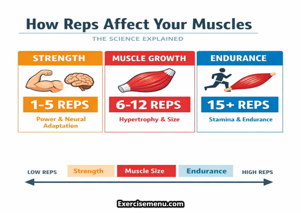 How Reps and Sets Affect Your Muscles
