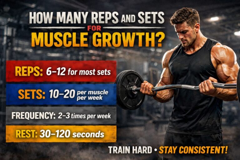 How Many Reps and Sets for Muscle Growth? Complete Hypertrophy Guide