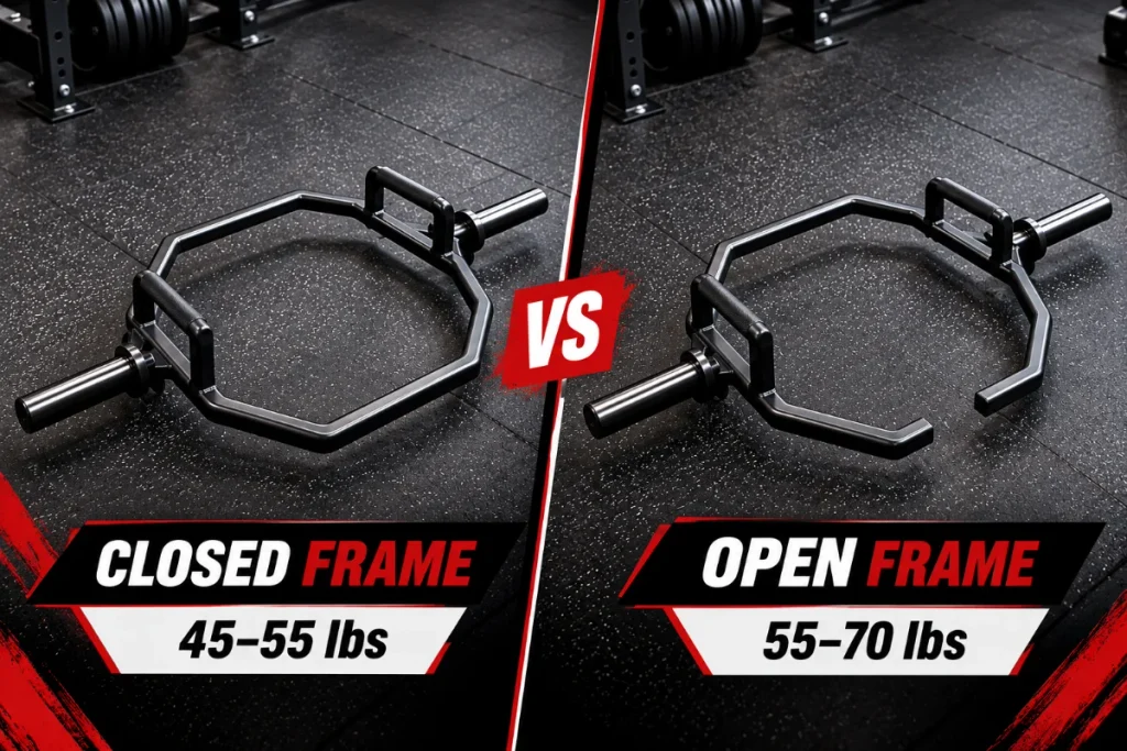 Closed vs Open Frame Comparison 1